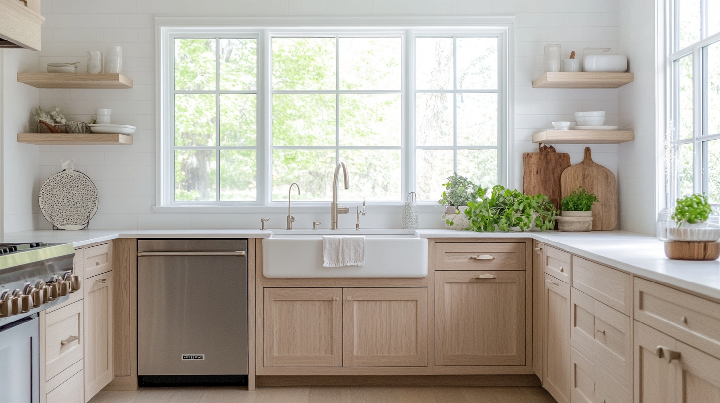 minimalist shine kitchen
